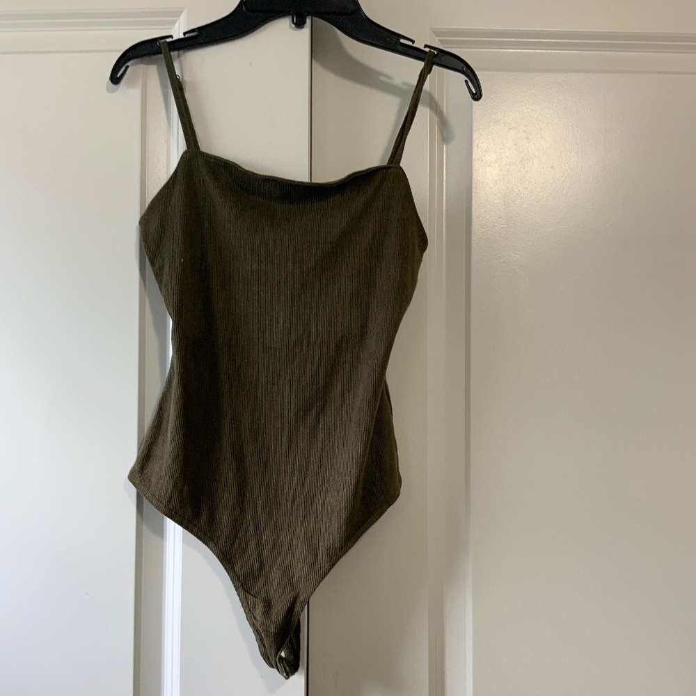 Green bodysuit